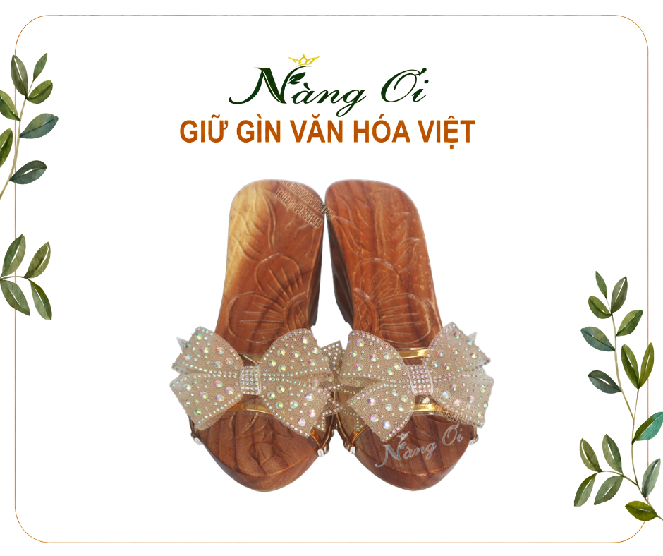 guốc có thể làm quà tặng lưu niệm mang đậm dấu ấn quê hương